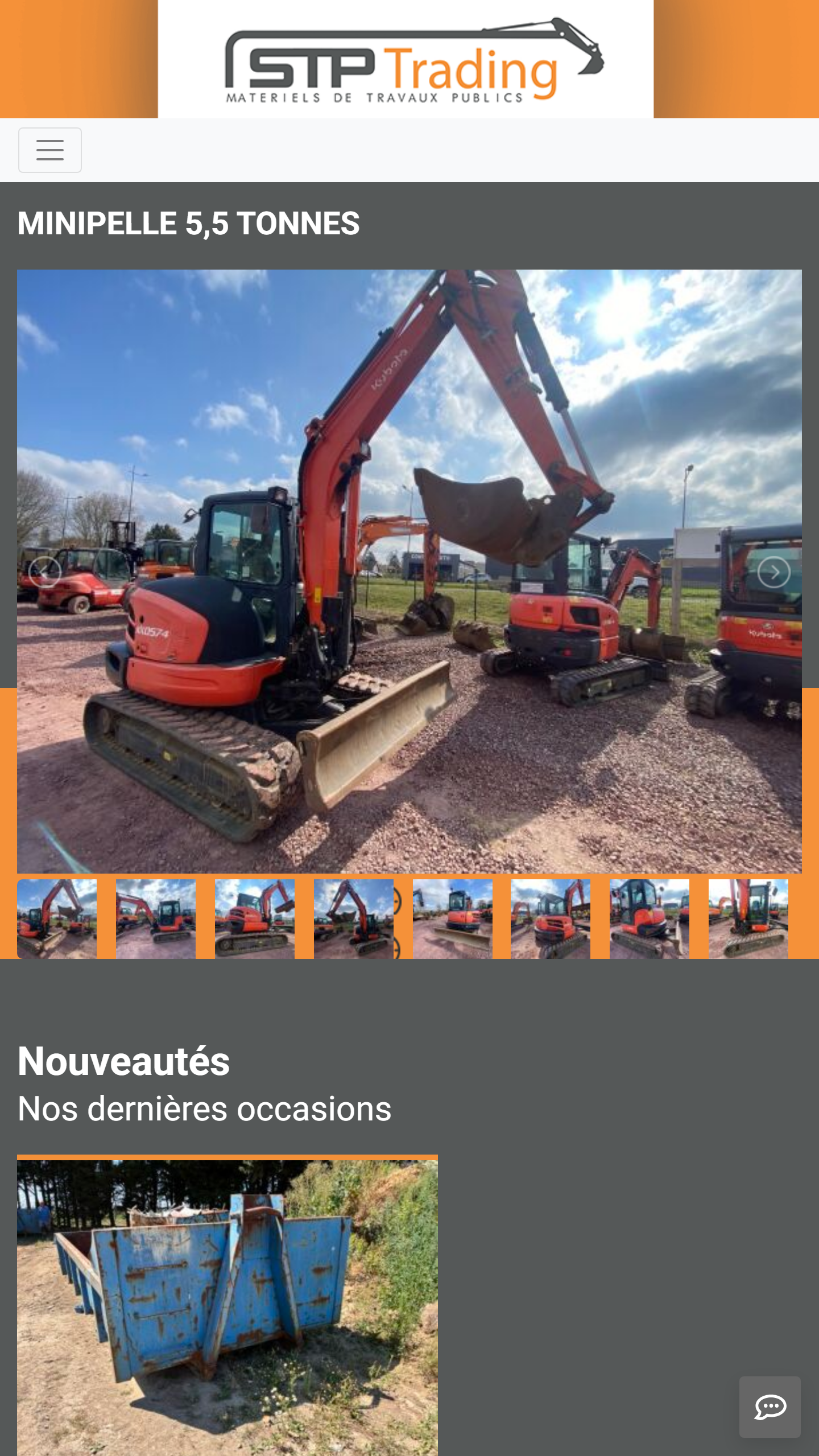 Fiche détaillée d'une machine